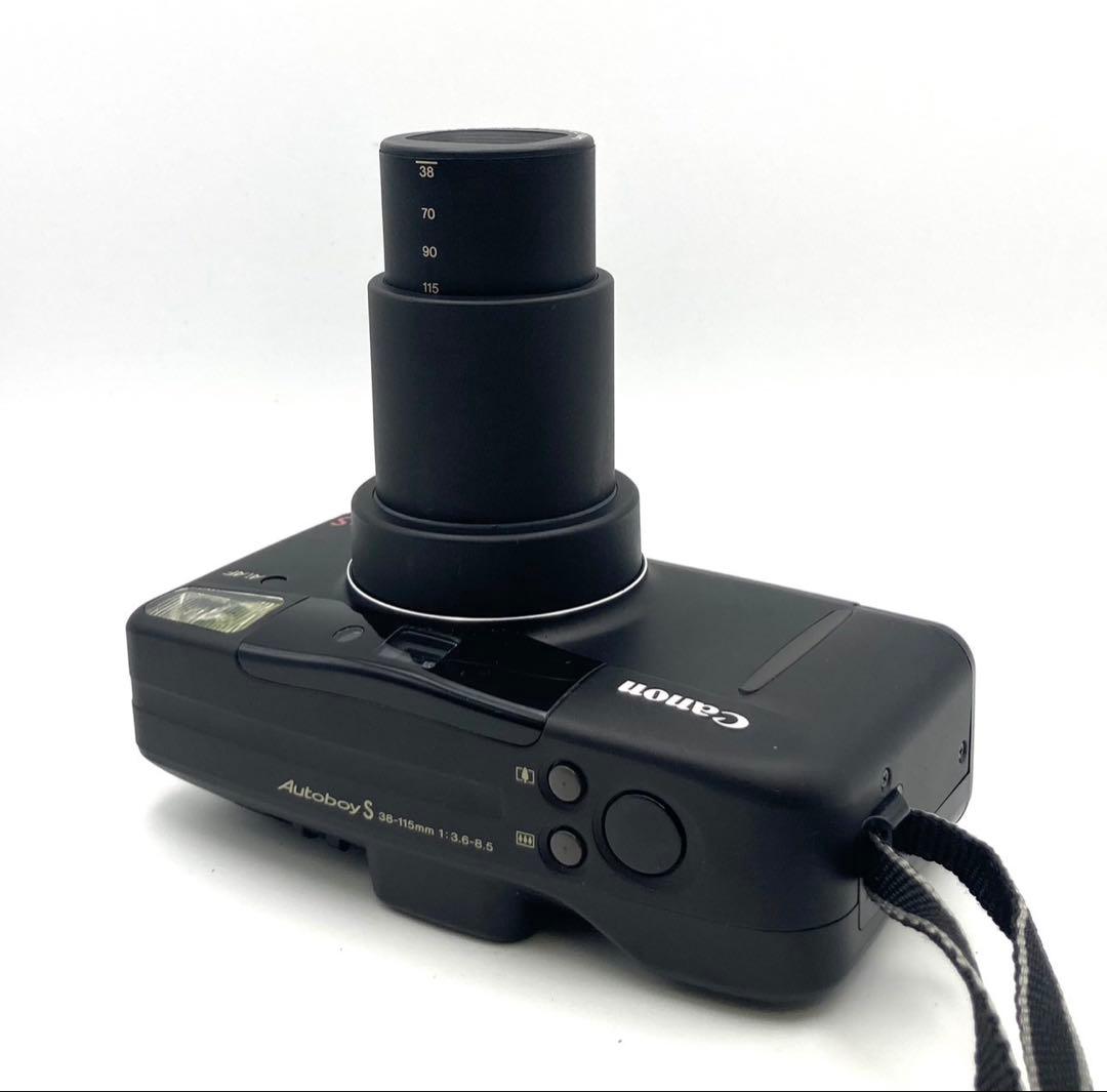 【完動 美品】Canon Autoboy S PANORAMA ブラック ケース