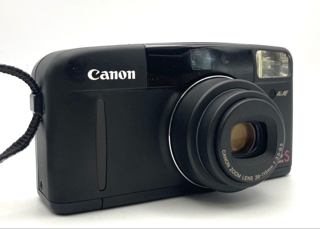 【完動 美品】Canon Autoboy S PANORAMA ブラック ケース