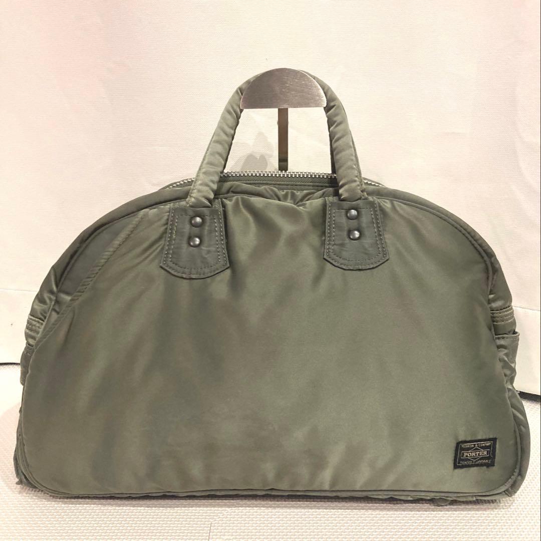 【希少】PORTER キムタク　タンカー　ボストンバッグ　グリーン　ポーター