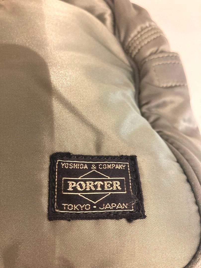 【希少】PORTER キムタク　タンカー　ボストンバッグ　グリーン　ポーター
