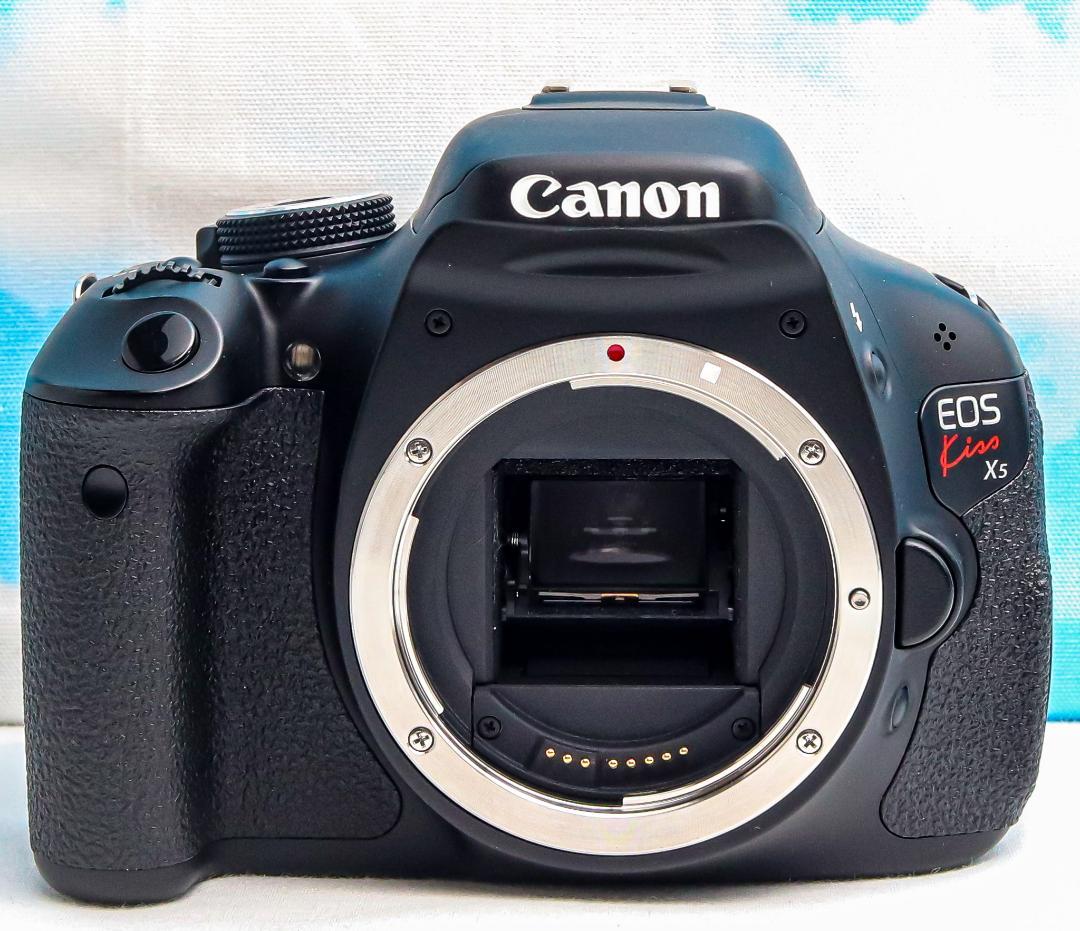 Canon kiss x5⭐️Wレンズセット⭐️スマホに転送⭐️届いてすぐ使える