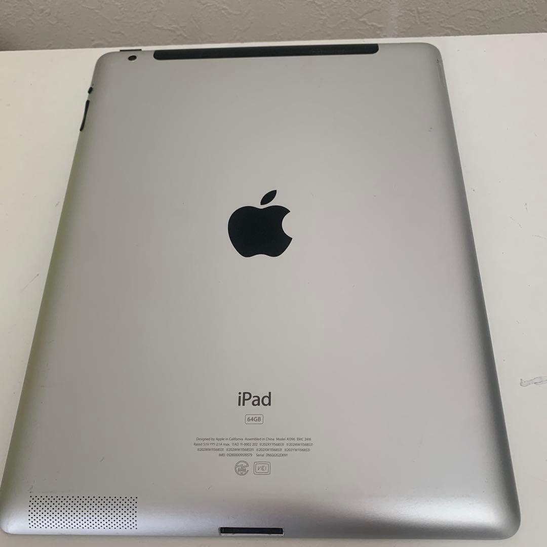 【美品】Apple iPad 11インチ64GB 第2世代　ケーブル付　ケース