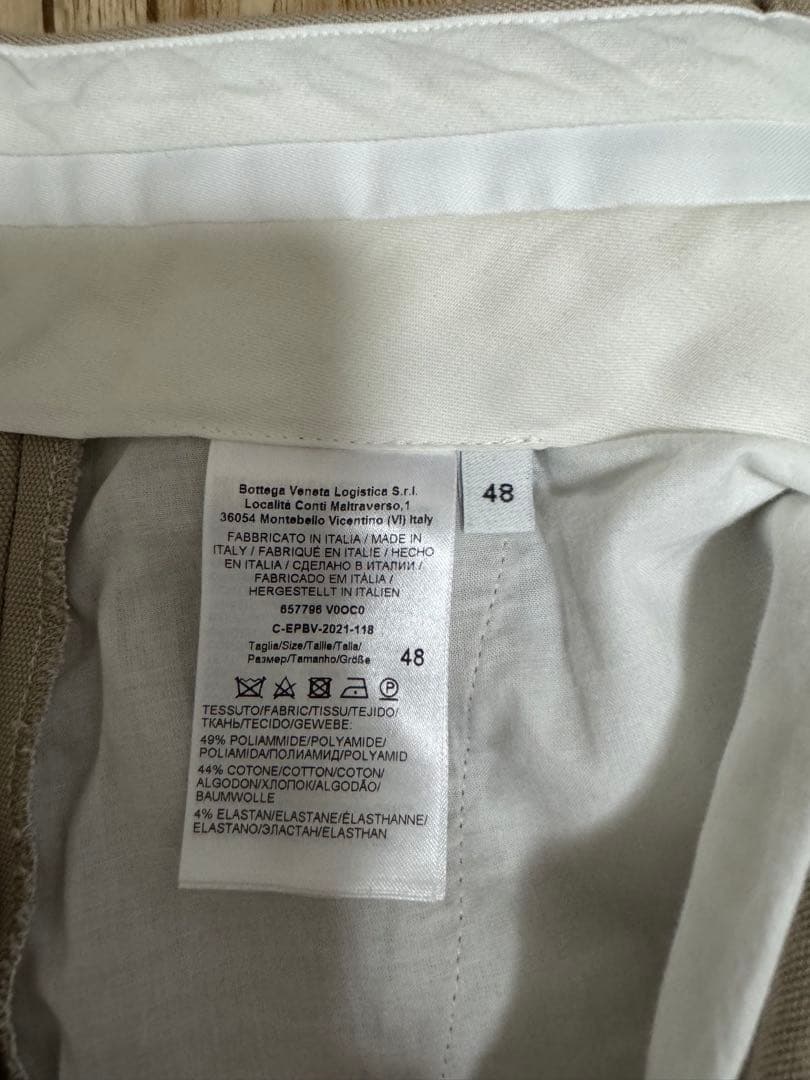 パンツ BOTTEGA VENETA, 21SS WIDE SLACKS