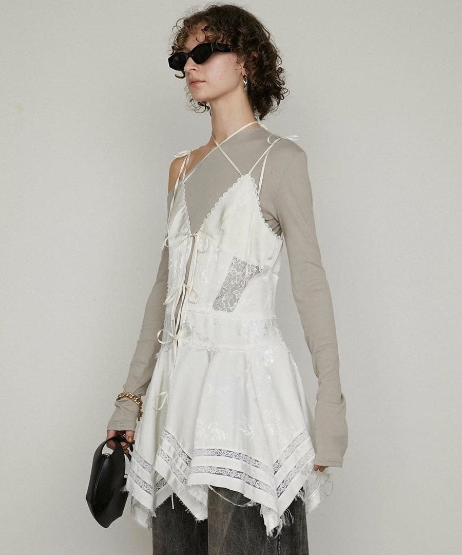 ワンピース PRANK PROJECT Handkerchief HemMini Dress