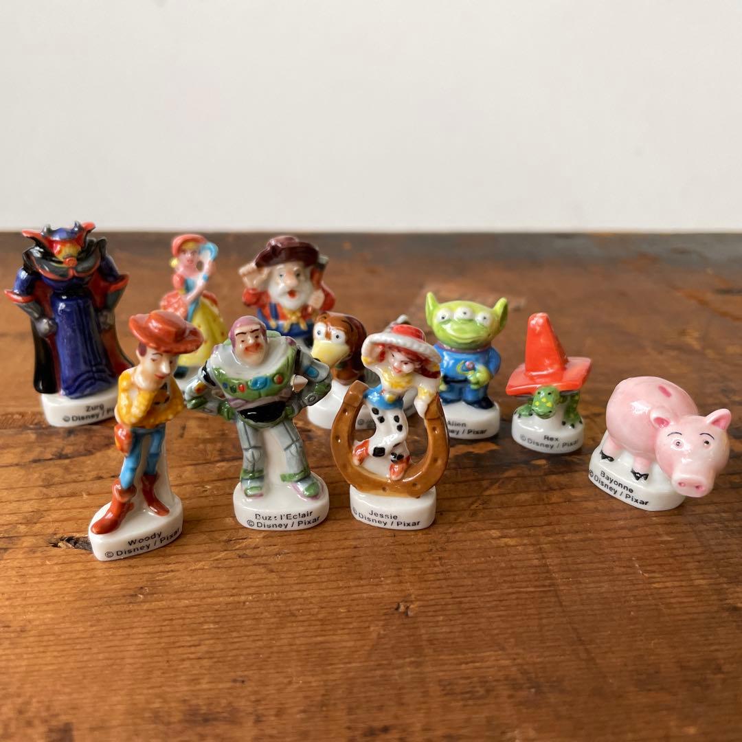フランス フェーブ 陶器 ディズニー トイストーリー 10個セット 340