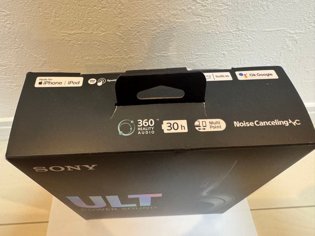 SONY ULT Wear ワイヤレスヘッドホン ブラック