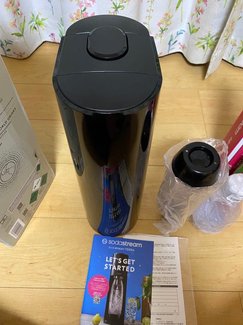 soda stream TERRA スターターセット ＋ ガス&ボトル