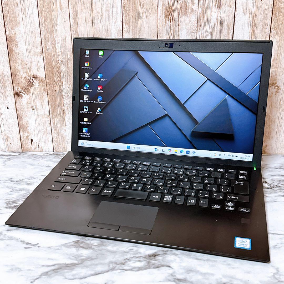 【赤字価格】Corei7＆爆速SSD/メモリ16GB VAIO ノートパソコン