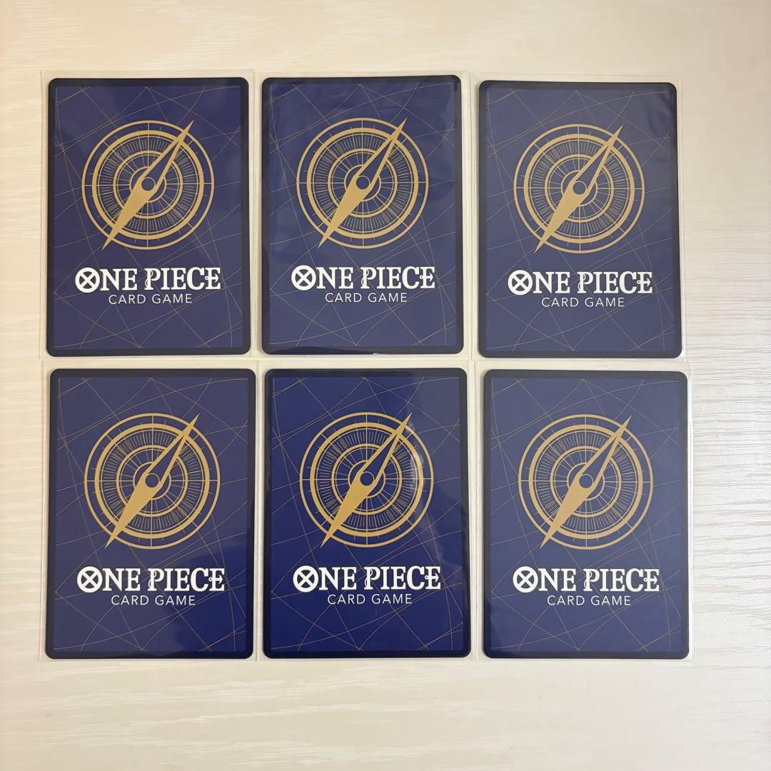 6枚セット　未使用　ルフィ　プレミアムカードコレクション 25周年エディション