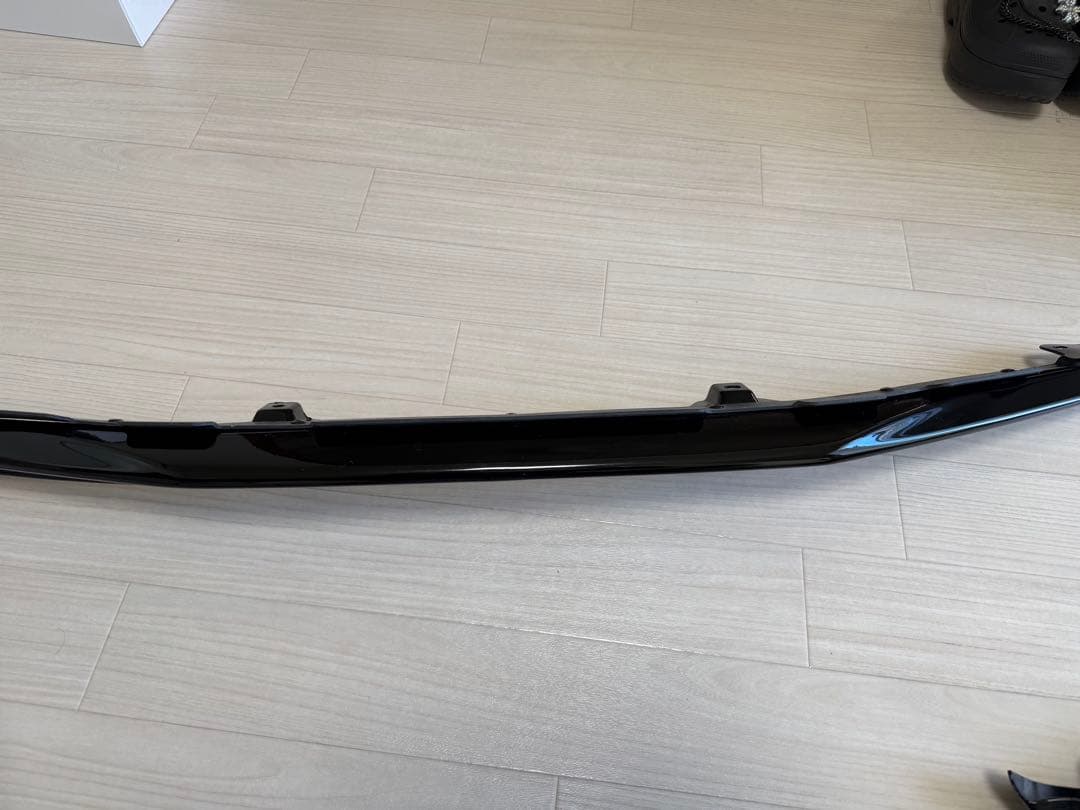 美品 220 クラウン RS TRD フロントスポイラー エアロ