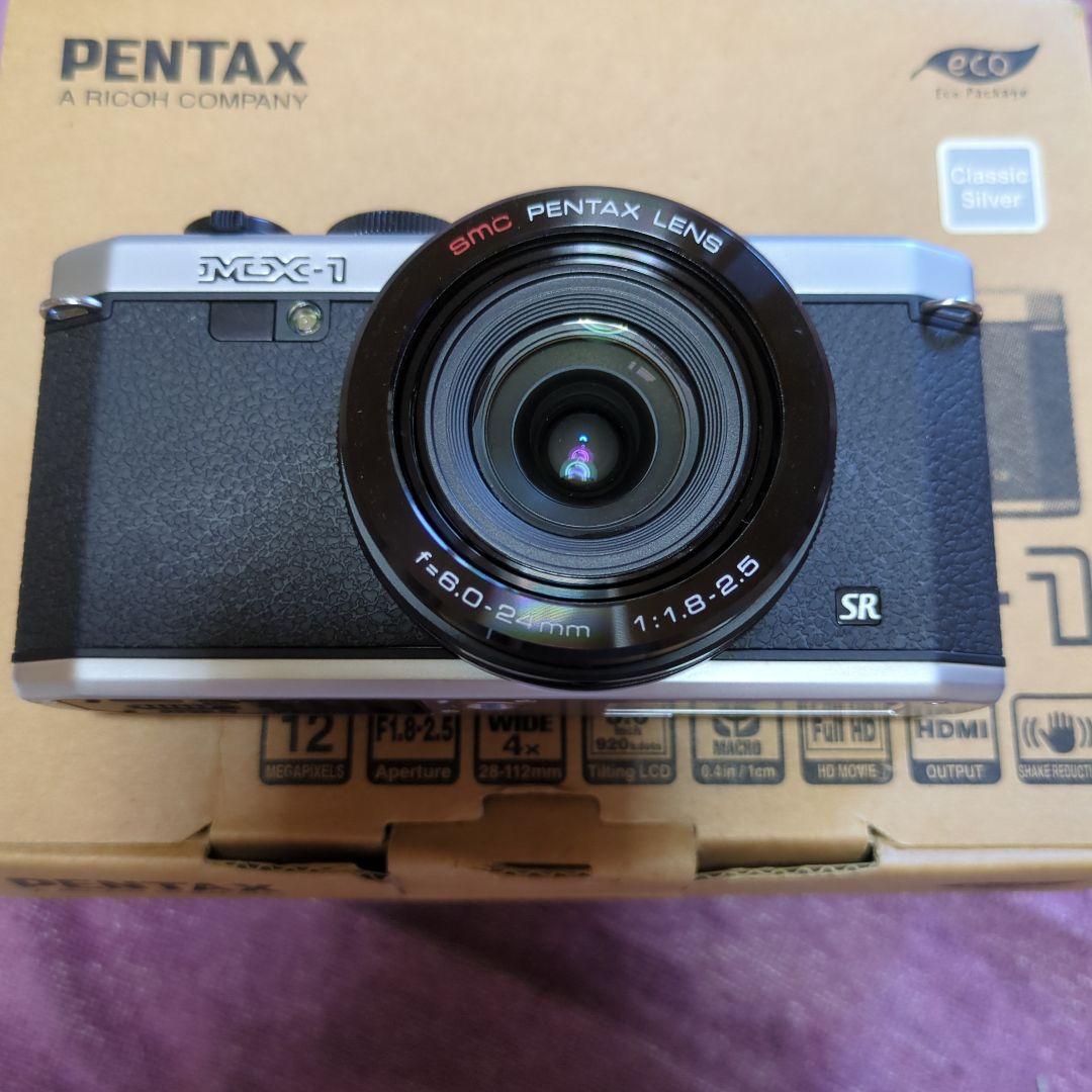 ペンタックス　PENTAX　MX-1　極美品　クラシックシルバー　一部難有り