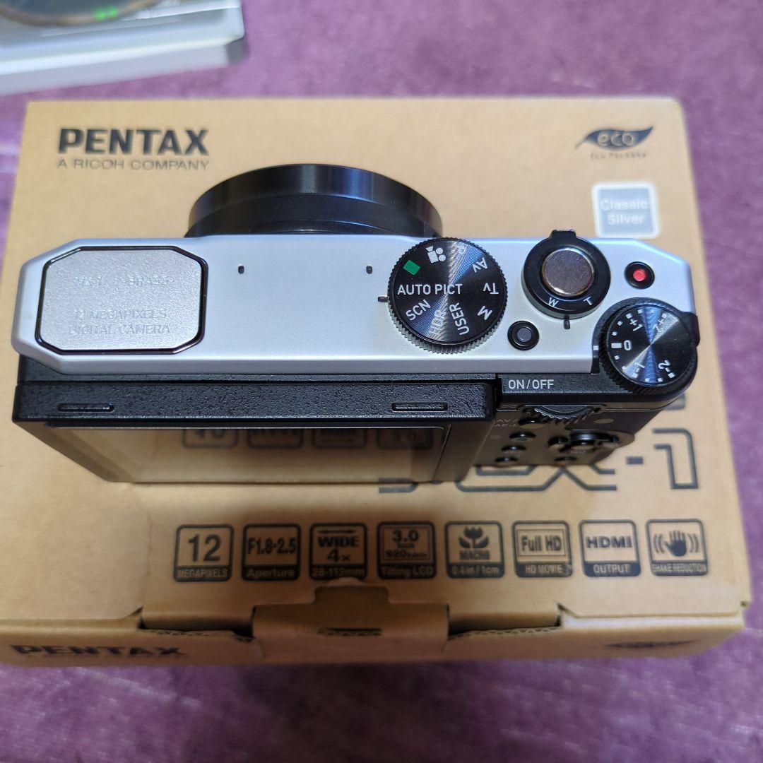 ペンタックス　PENTAX　MX-1　極美品　クラシックシルバー　一部難有り