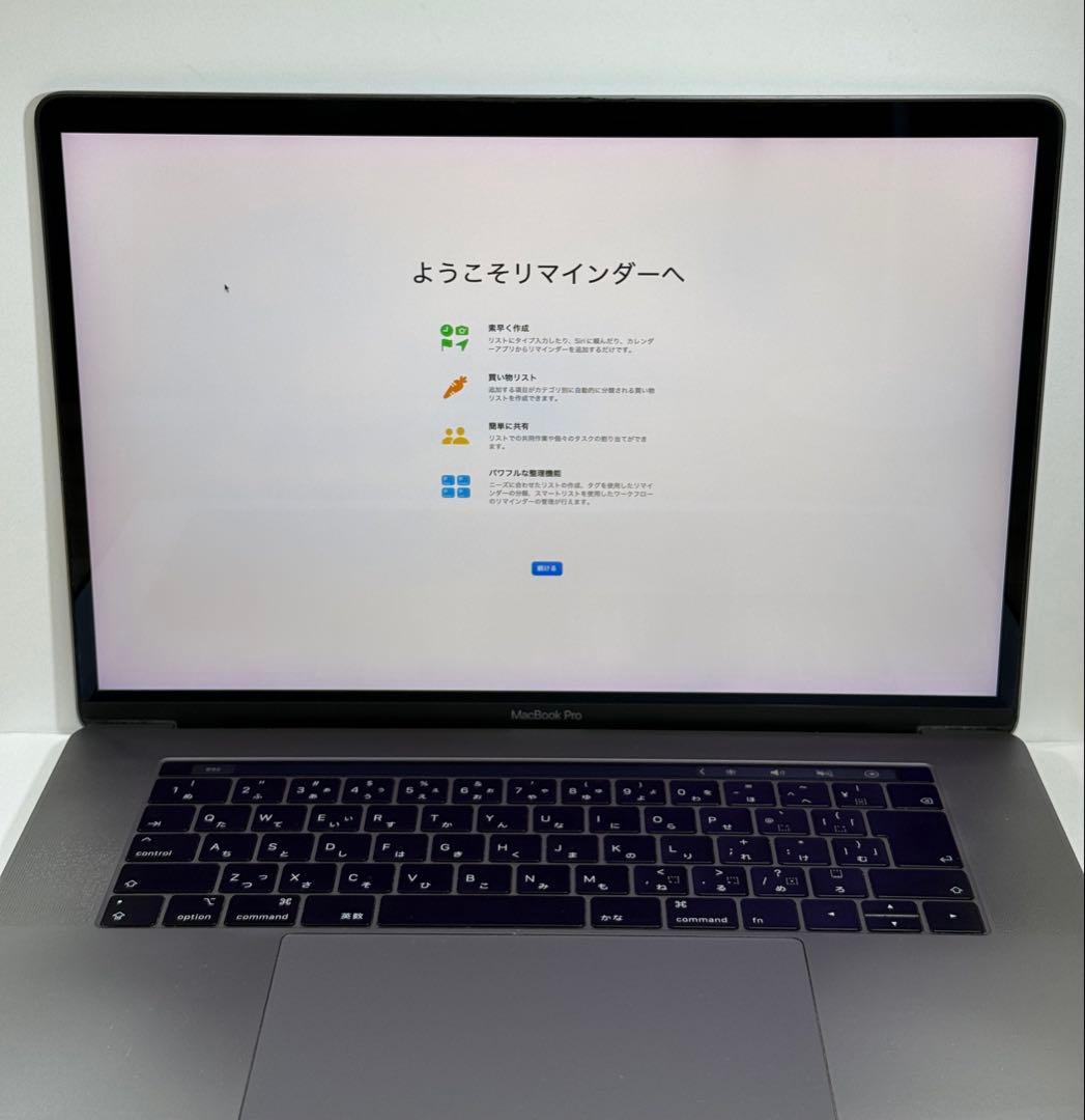 MacBook本体 Apple MacBook Pro 15 2019 i7/16GB/500GB