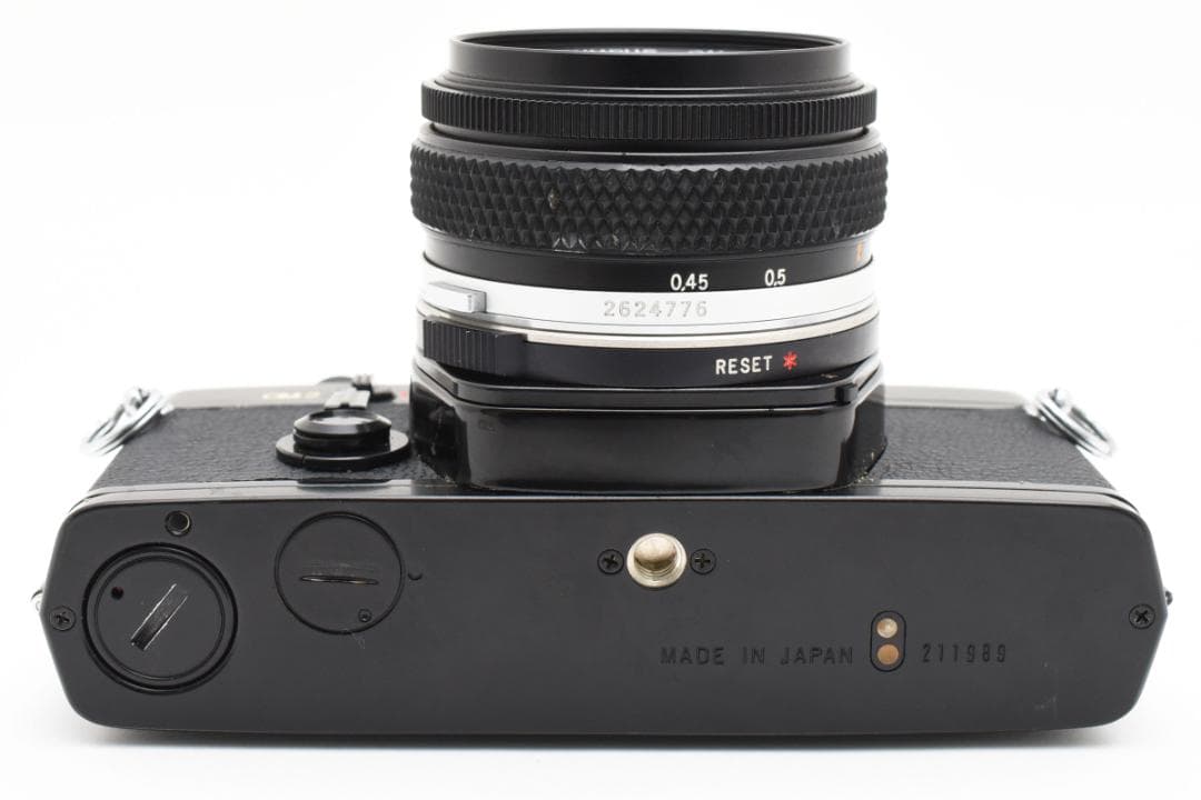 フィルムカメラ Olympus OM-2 Black + F.ZUIKO 50mm F/1.8