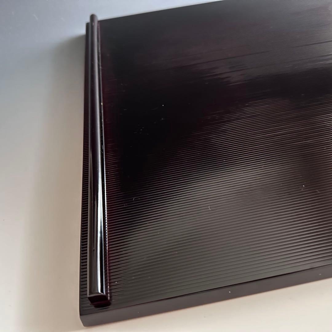 茶道具　即中斎好　溜塗　糸目　小袋棚　表千家　棚物　稽古　茶会