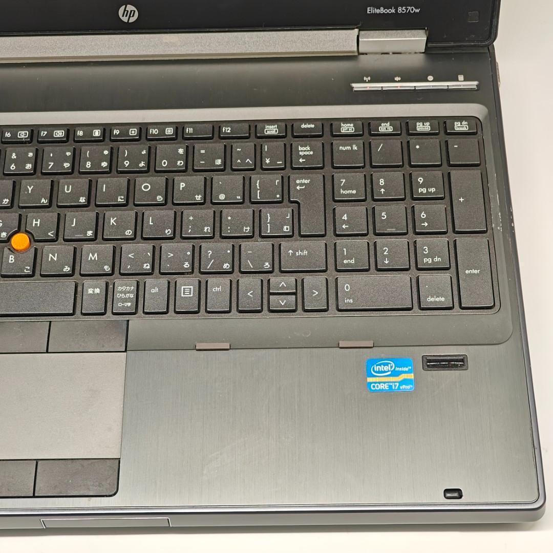 【HP】EliteBook 高速i7 SSD512GB 16GB ノートPC
