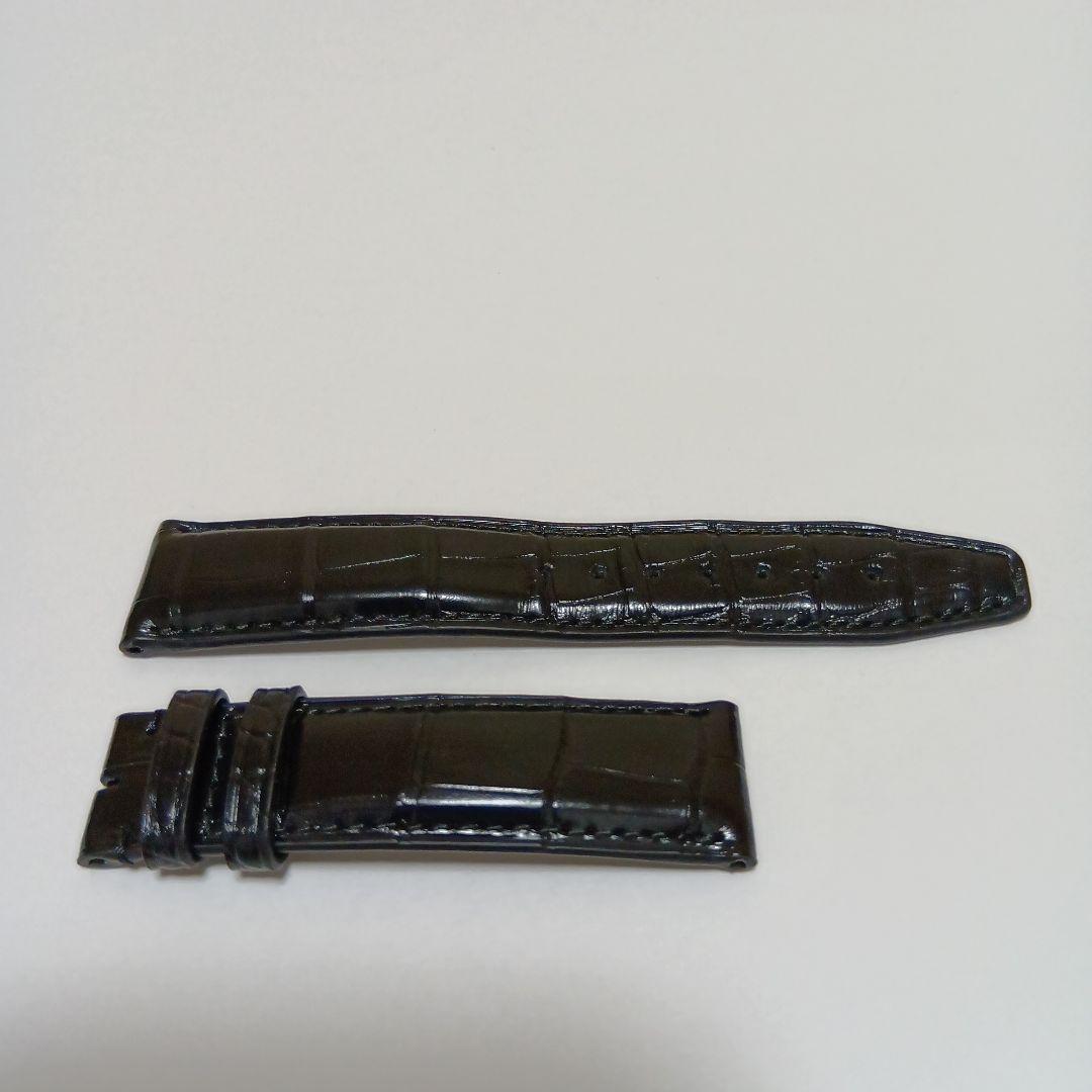 ＩＷＣ純正アリゲーターストラップブラック20㎜