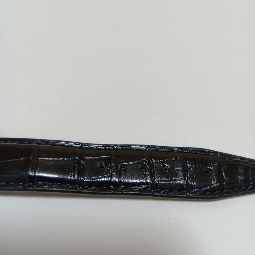 ＩＷＣ純正アリゲーターストラップブラック20㎜