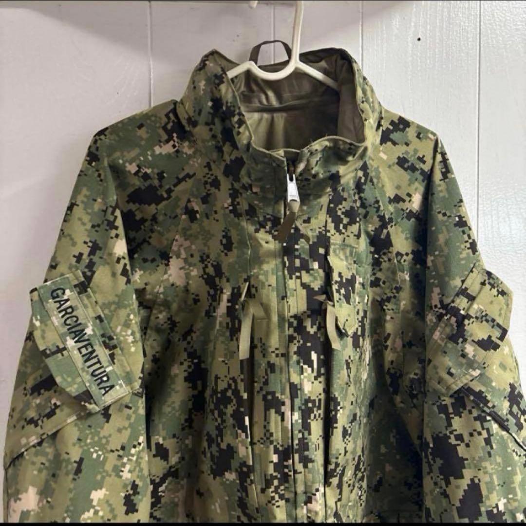 美品　米軍　実物　US NAVY NWU AOR GORE−TEX MEDIUM