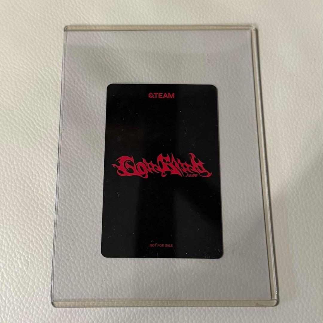 &TEAM Go in Blind チェキサイン会　トレカ　ニコラス