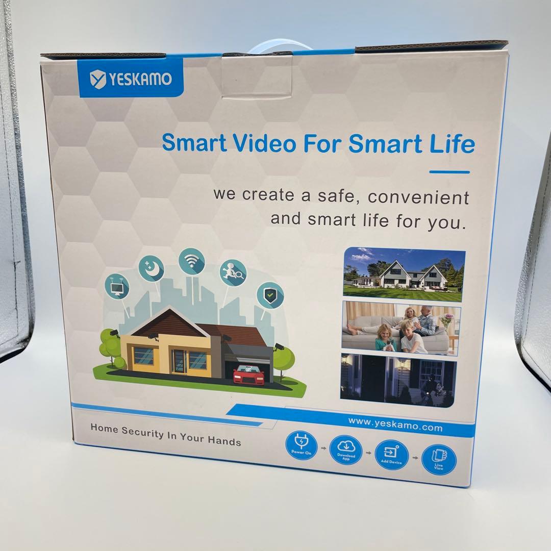 未使用品 YESKAMO 12inch IPS防犯モニター TJ12-10804