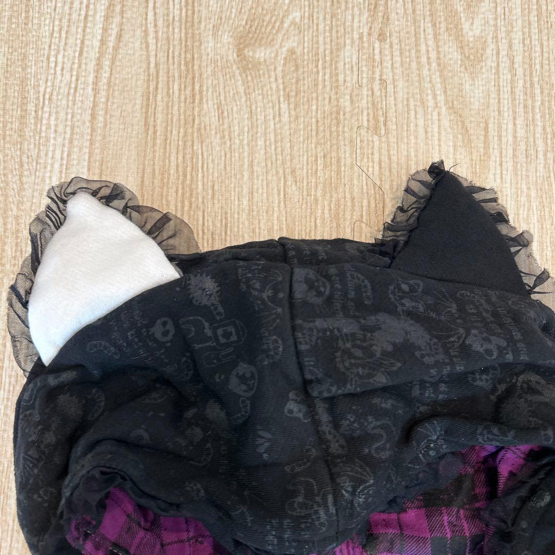 公*o様 h.NAOTO HANGRY&ANGRY ぬいぐるみ付きネコミミパーカ