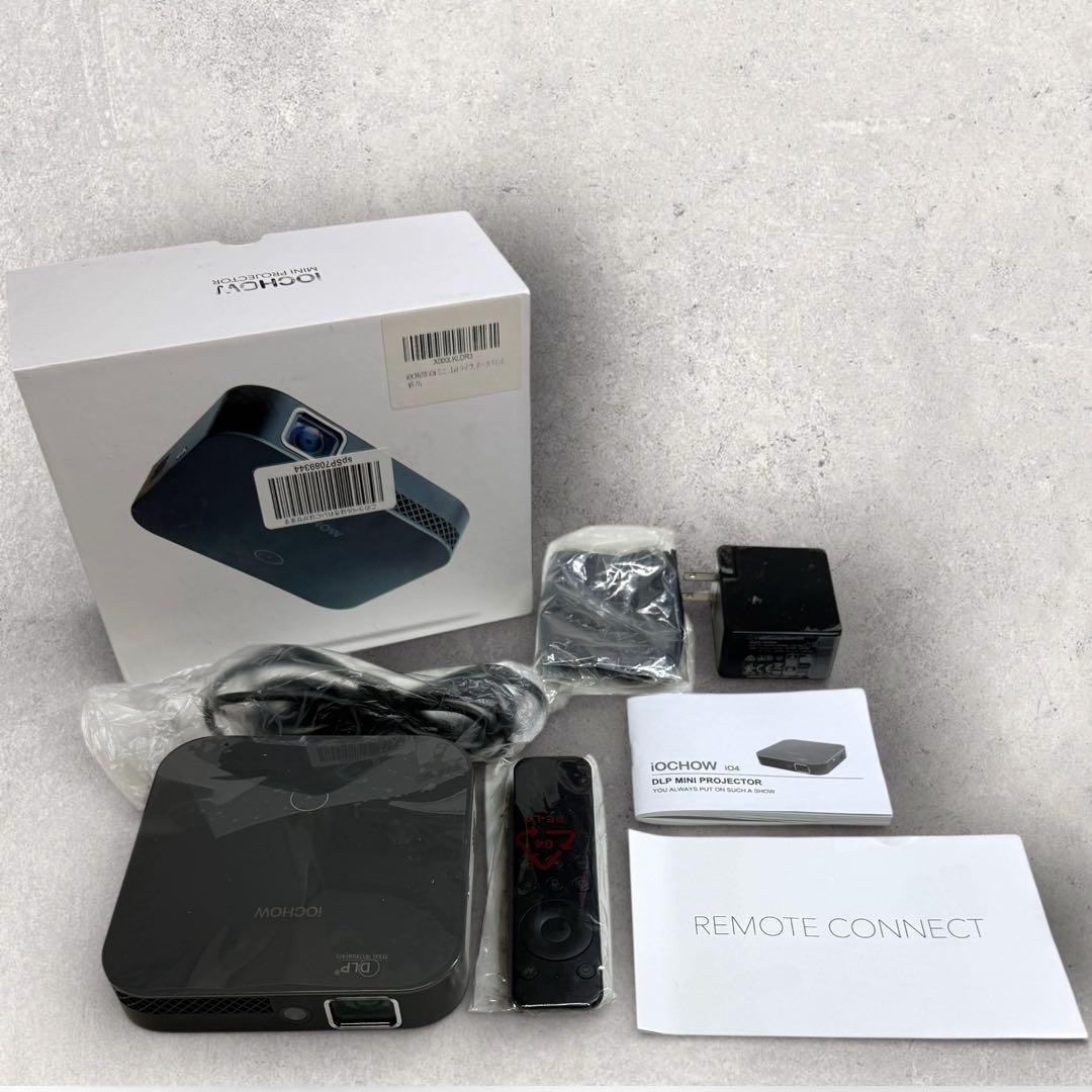 Iochow IO4 ポケット プロジェクター 3000 ルーメン オーディオ