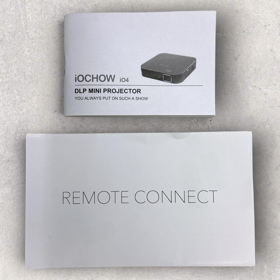 Iochow IO4 ポケット プロジェクター 3000 ルーメン オーディオ
