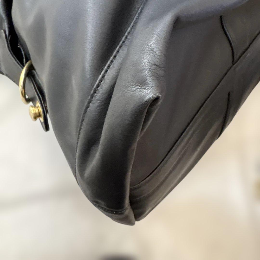 美品 COACH オールドコーチ 大容量ボストンバッグ ブラック　付属品付