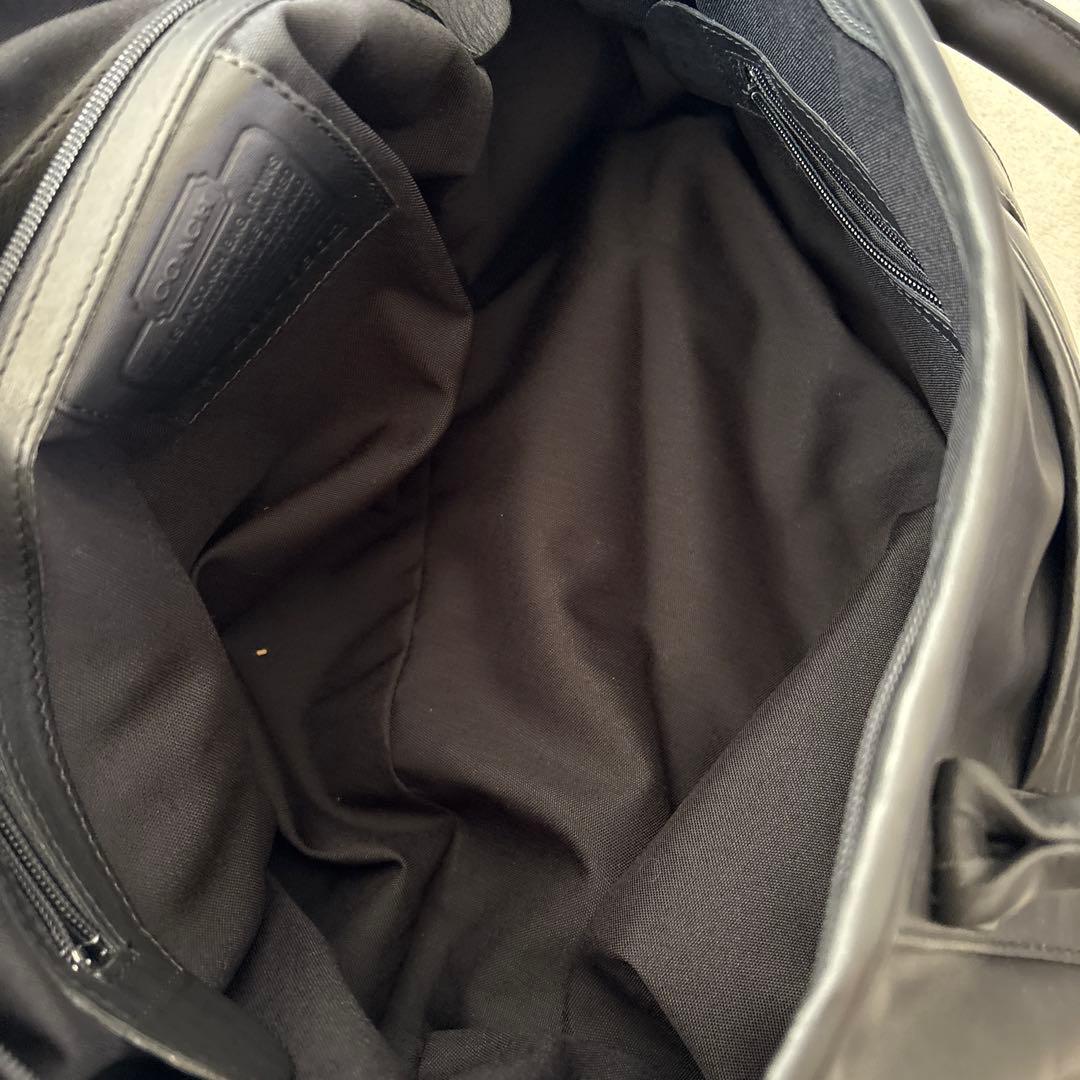 美品 COACH オールドコーチ 大容量ボストンバッグ ブラック　付属品付