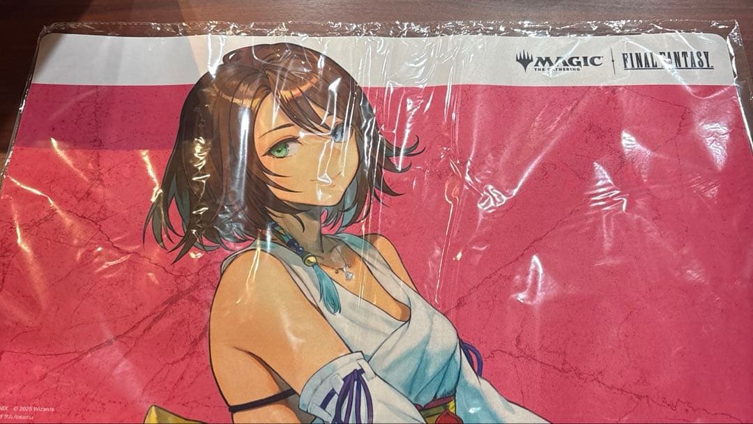 あ*認様 MTG スピラの希望、ユウナ プレイマット マジックリーグ 新品未開封