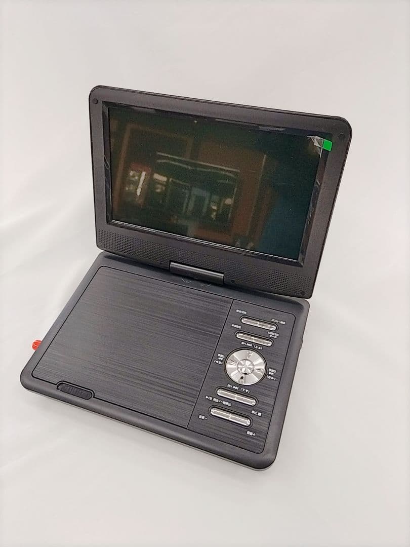 TEES ワンセグTV付ポータブルDVDプレイヤー9インチ