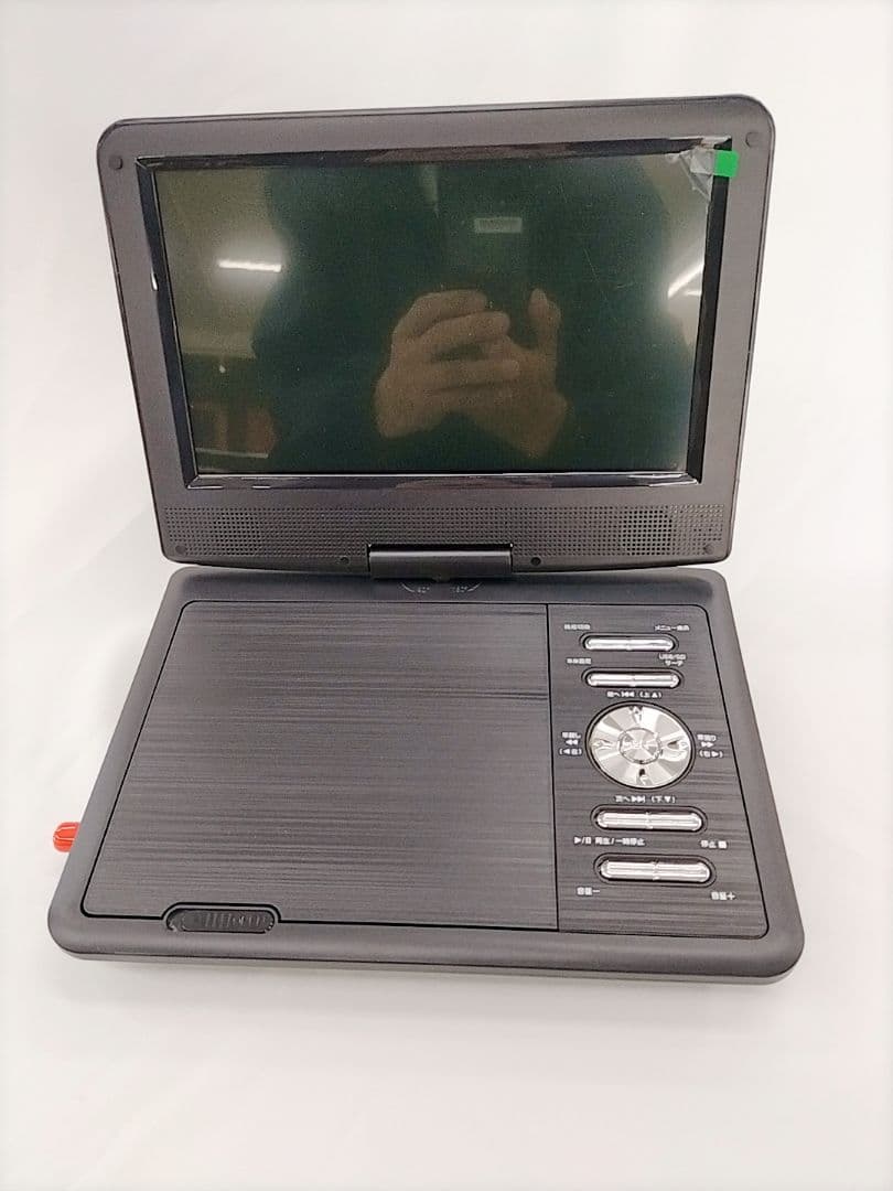 TEES ワンセグTV付ポータブルDVDプレイヤー9インチ