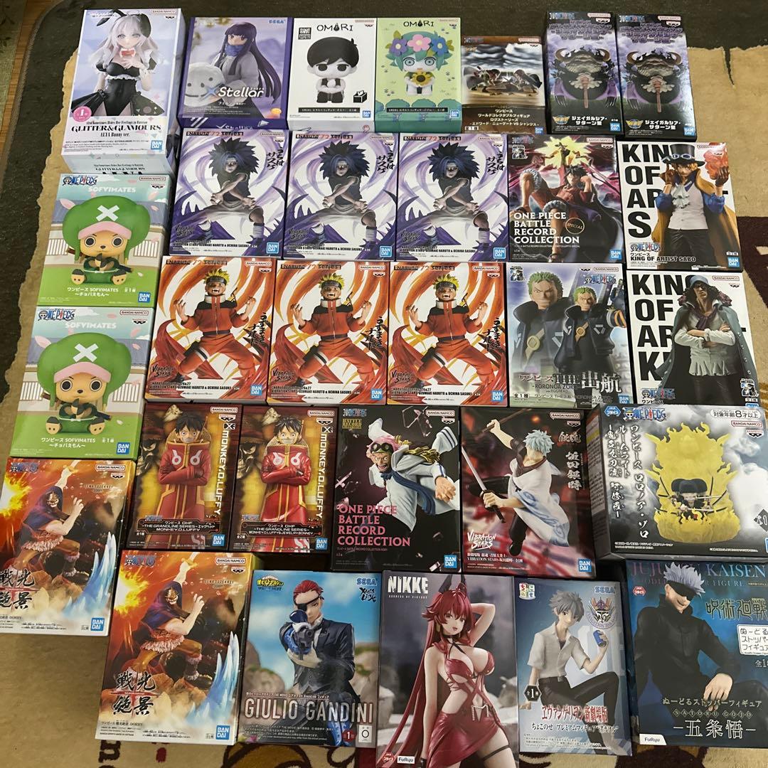 【激安】最新プライズフィギュア 30体まとめ売り ワンピース NARUTO