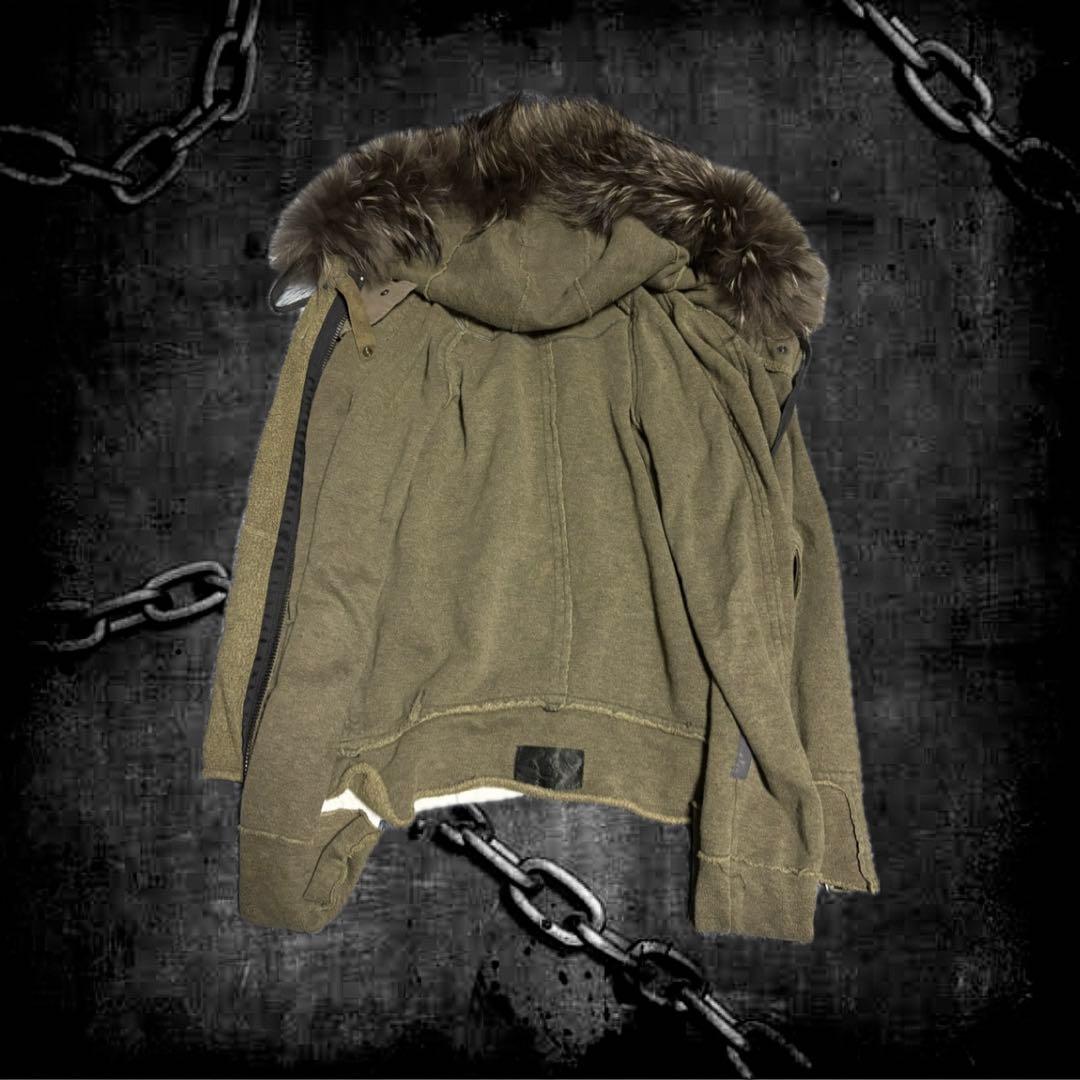 激渋ファージャケット＋タンクトップグランジ　y2k 平成ギャル　お兄系