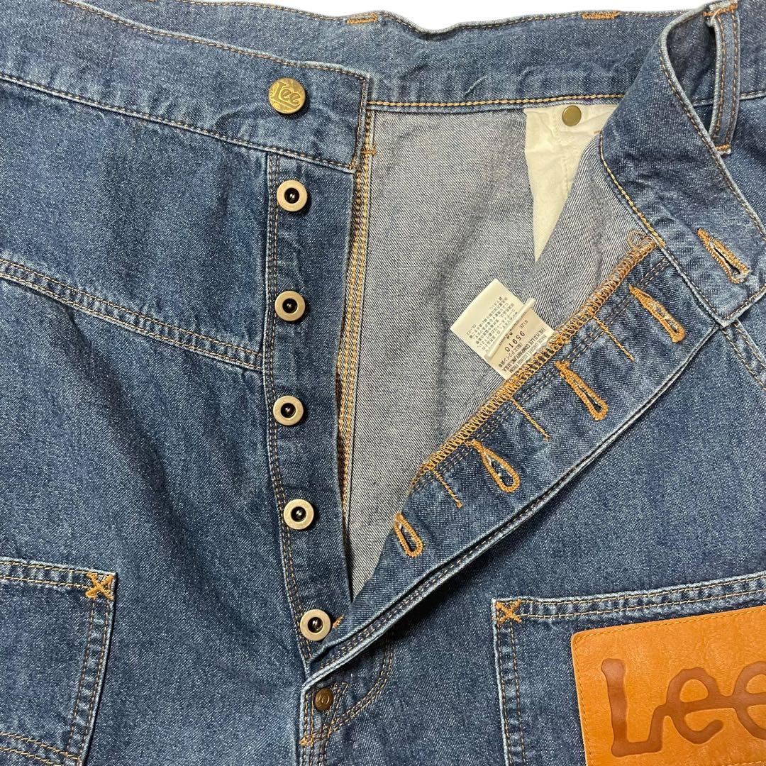 Lee × mercibeaucoup サルエルデニムパンツ M インディゴ染め