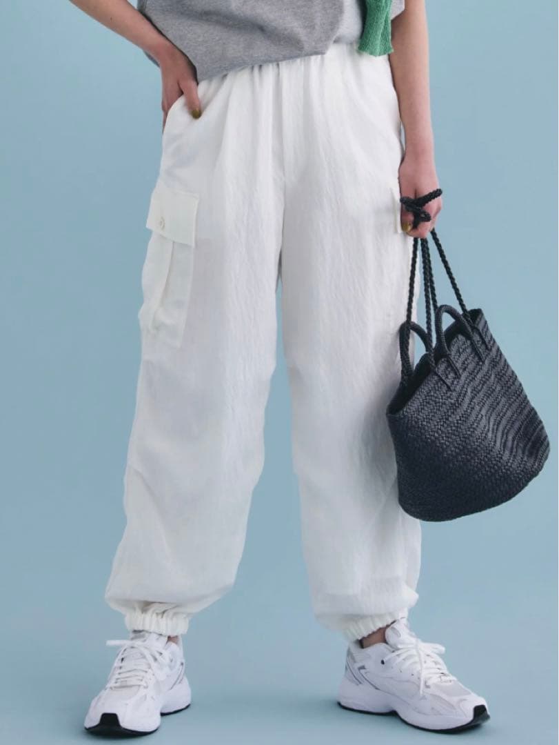 SACRA シアークロスカーゴパンツ