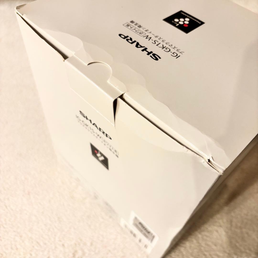 シャープ プラズマクラスター イオン発生機 IG-GK1S ホワイト 白