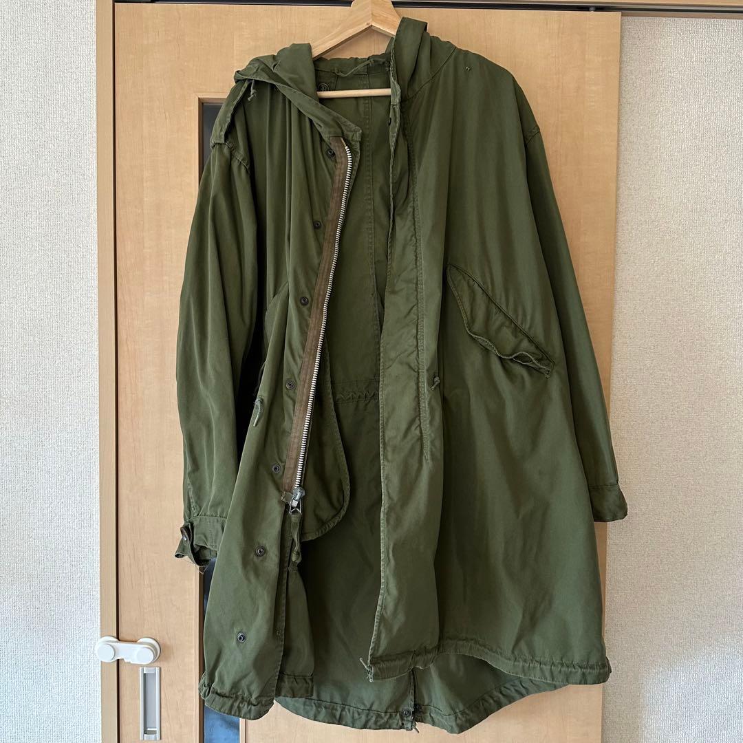 【希少】実物 M-51 フィッシュテールパーカー シェルのみ ヴィンテージ