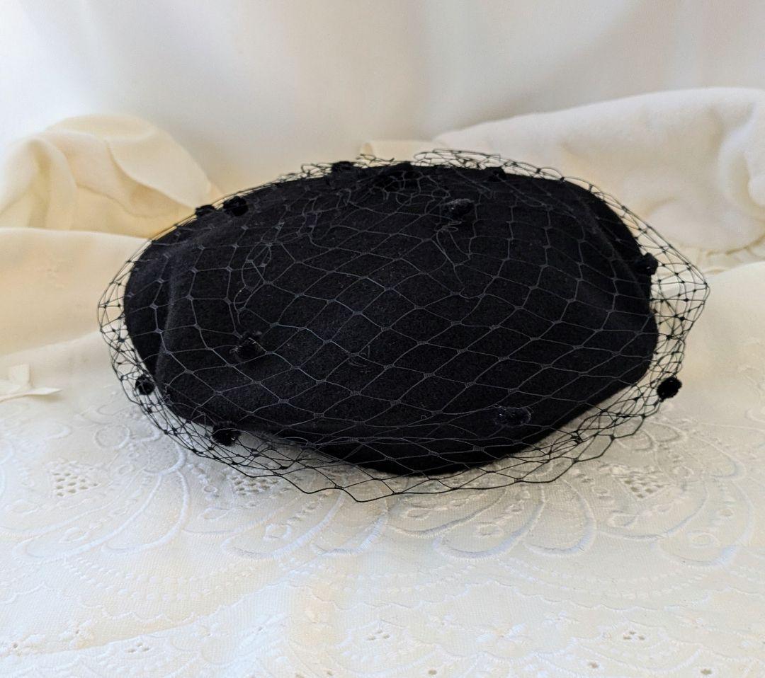 新品未使用　misa hardaのヴェールベレー帽