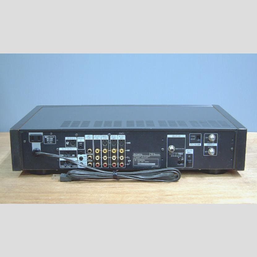 【業者整備品】Hi8ビデオデッキ SONY EV-BS3000 リモコン 説明書