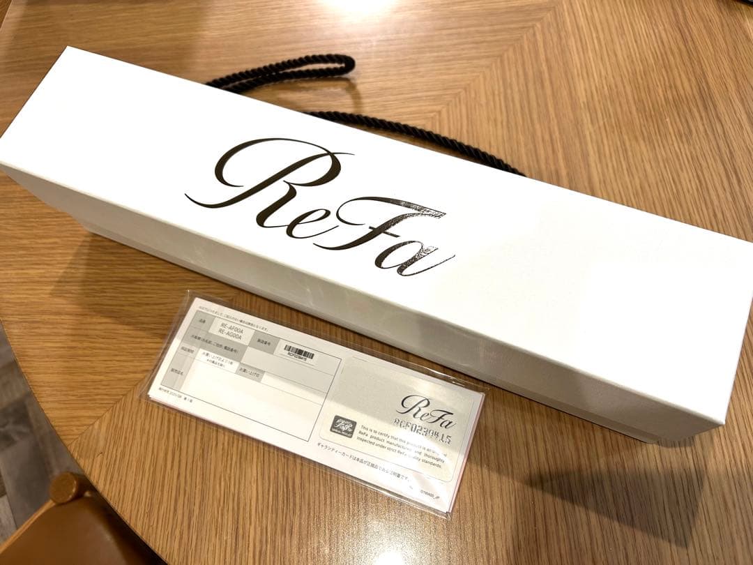 【新品】ReFa カールヘアアイロン ホワイト 32mm