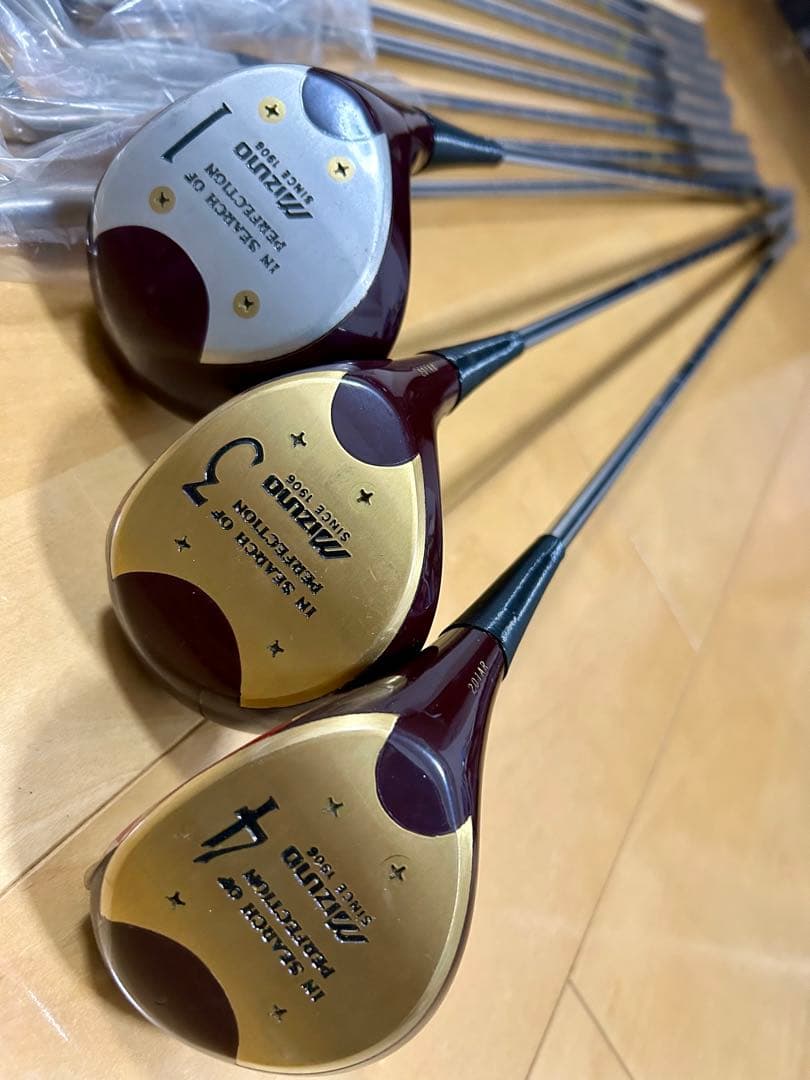 ラストセール　未使用品MIZUNOゴルフクラブセット9➕3本(右利き