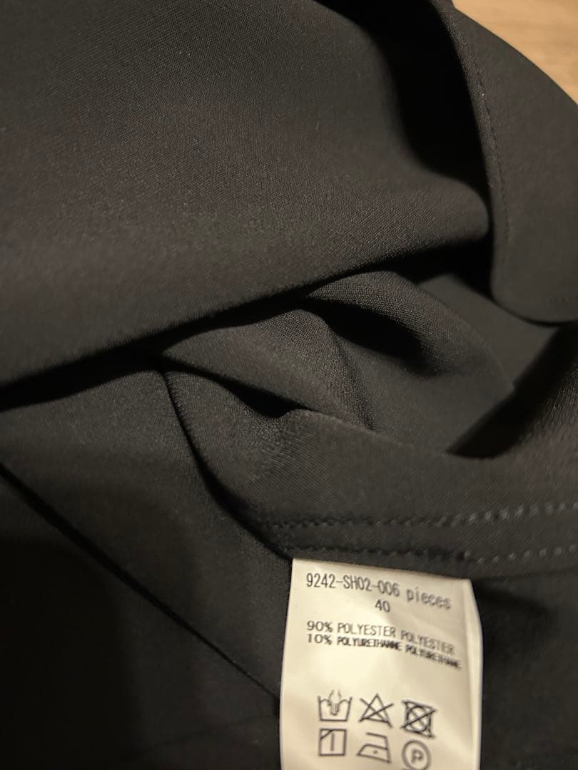 トップス n.hoolywood TPES STAND COLLER SHIRTS 40