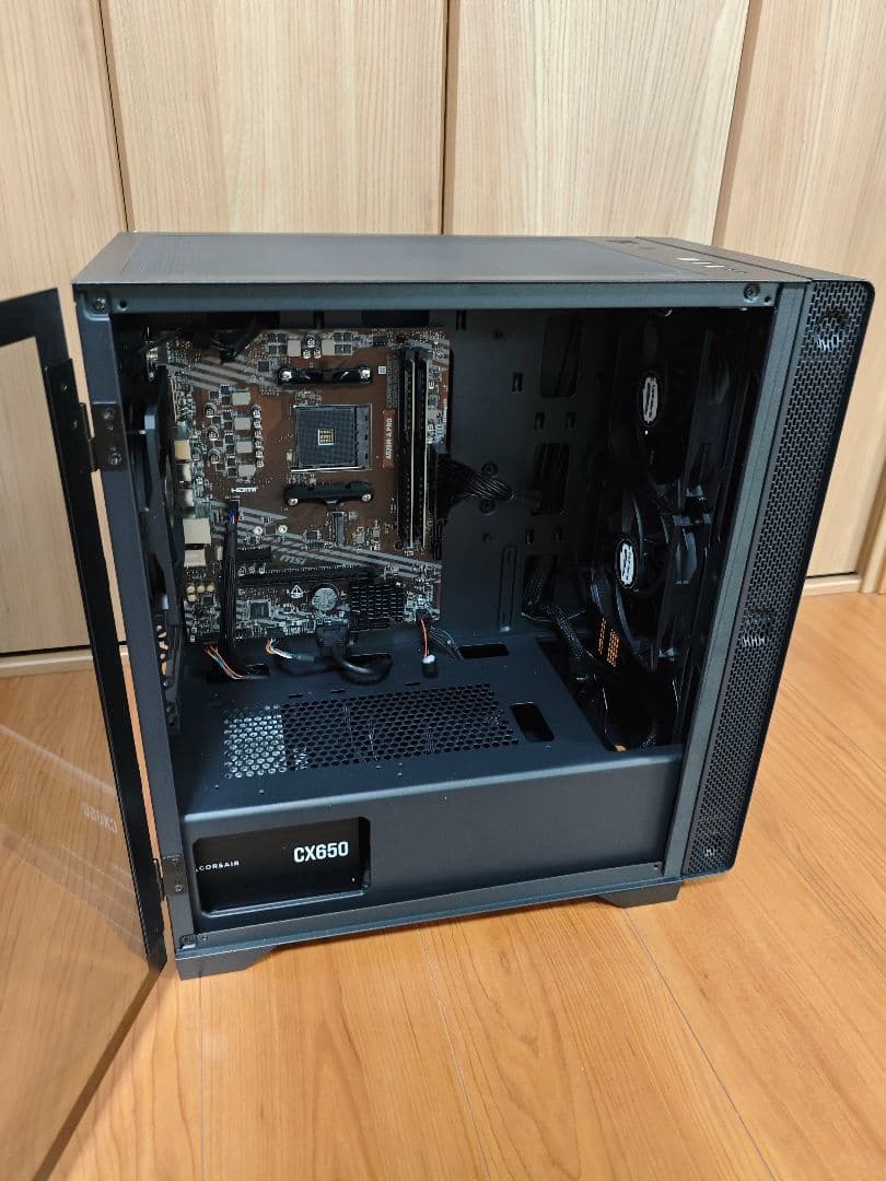 サーマルテイク S100TG PCケース マザボ メモリ32GB 電源ユニット付