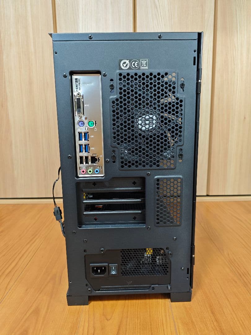 サーマルテイク S100TG PCケース マザボ メモリ32GB 電源ユニット付
