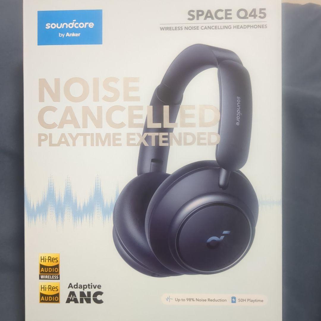 Soundcore SPACE Q45 ワイヤレスヘッドホン　新品未使用 最安値