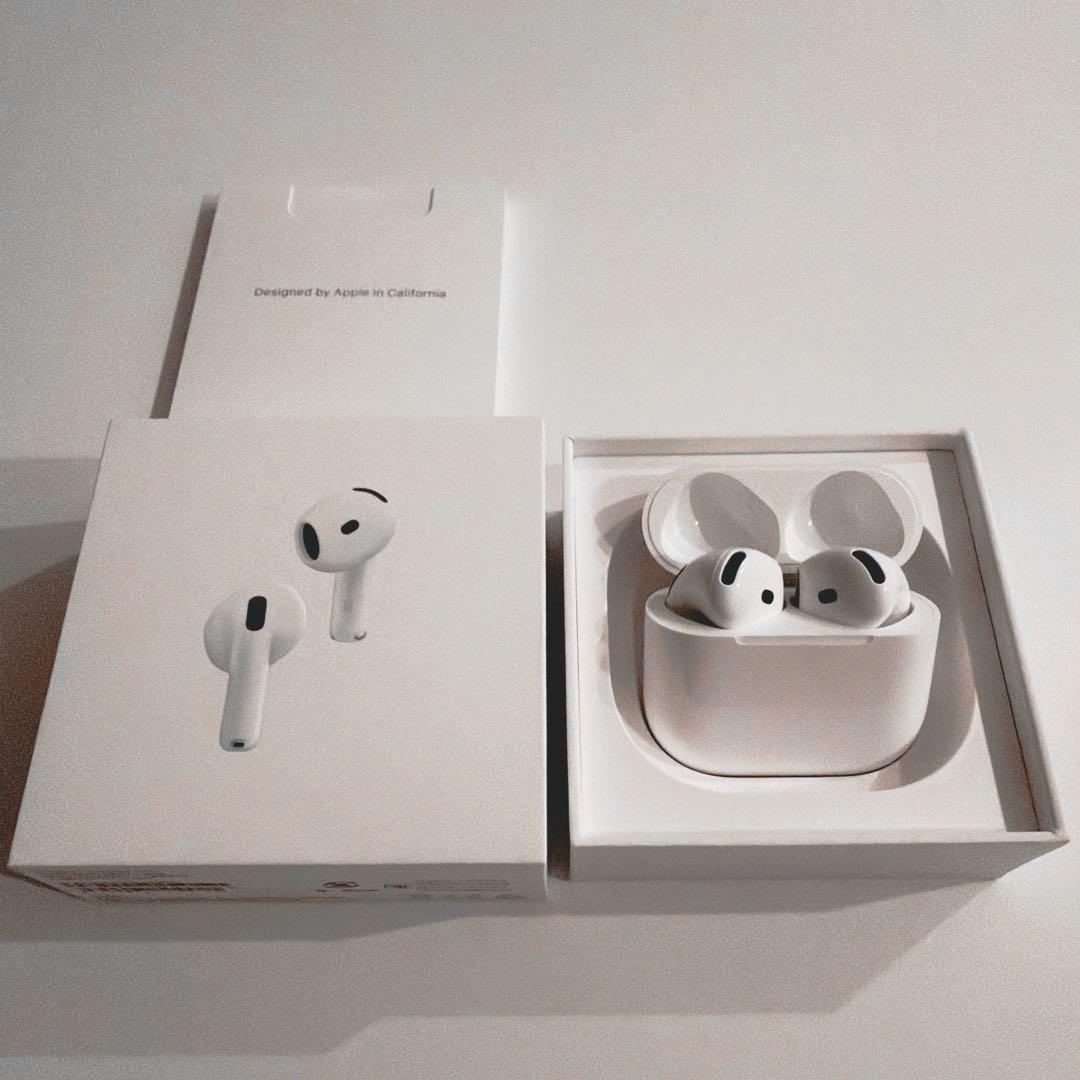【骨骨子】Apple AirPods4 本体&充電ケース&純正箱