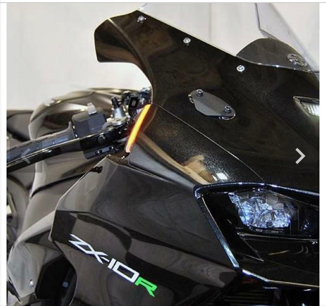 現行型zx10r ウィンカー・ミラーホールカバー
