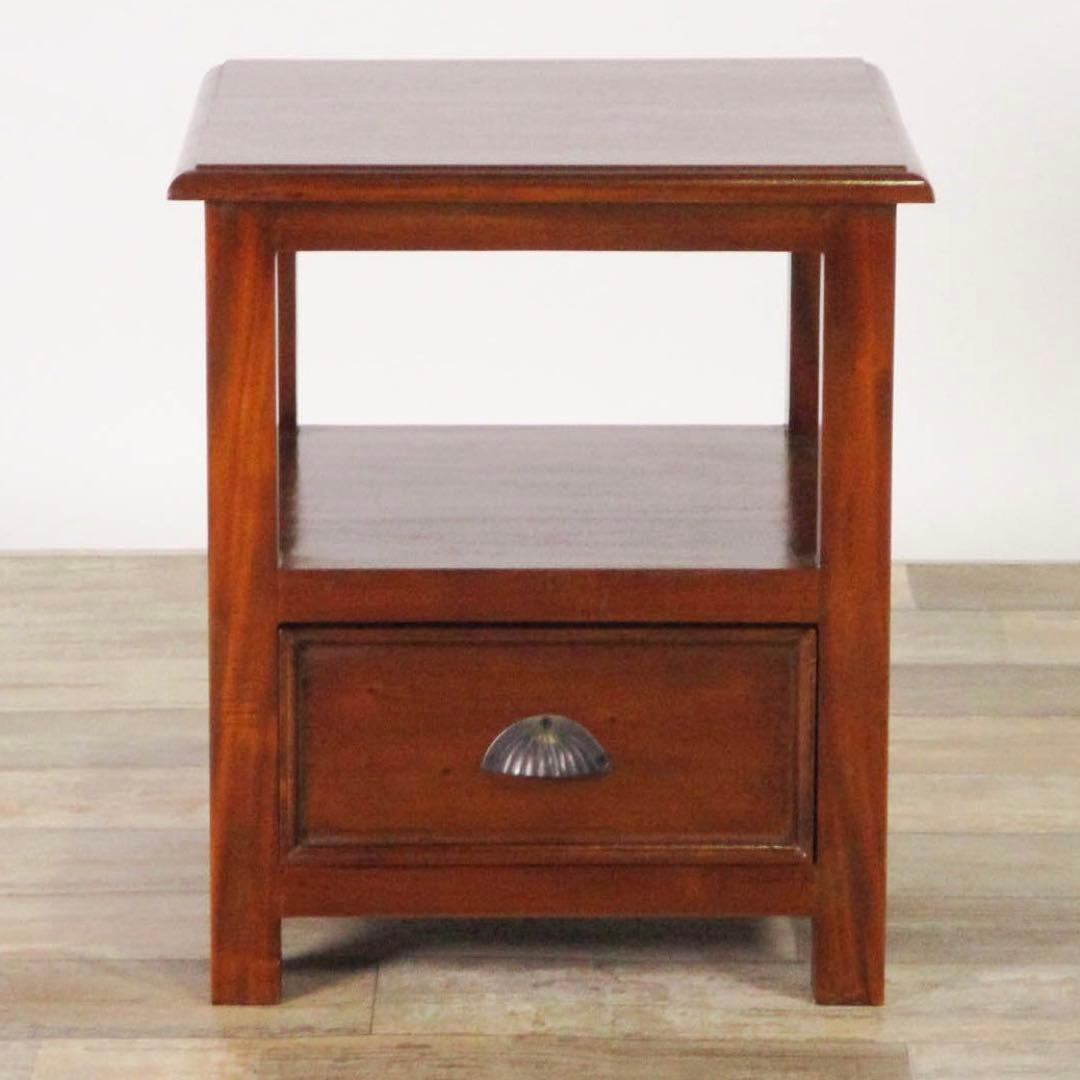 I 新品 アジアン サイドテーブル ミニテーブル 収納 飾り棚 アンティーク